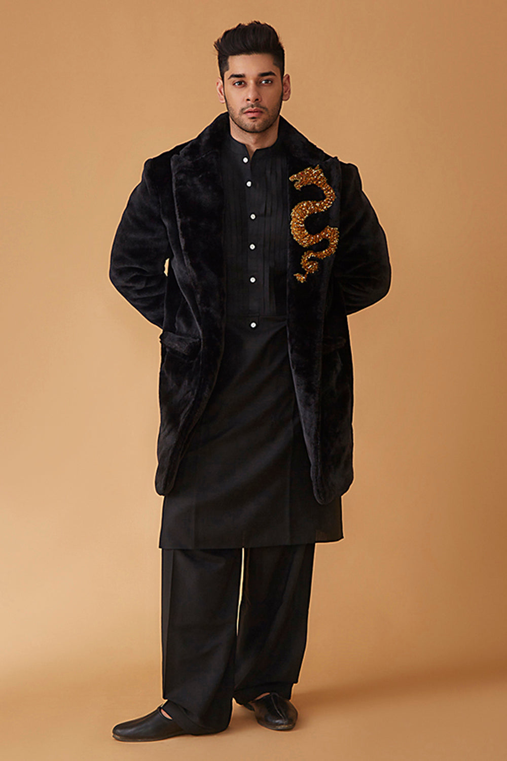 Ishq-e-zeher Fur Jacket