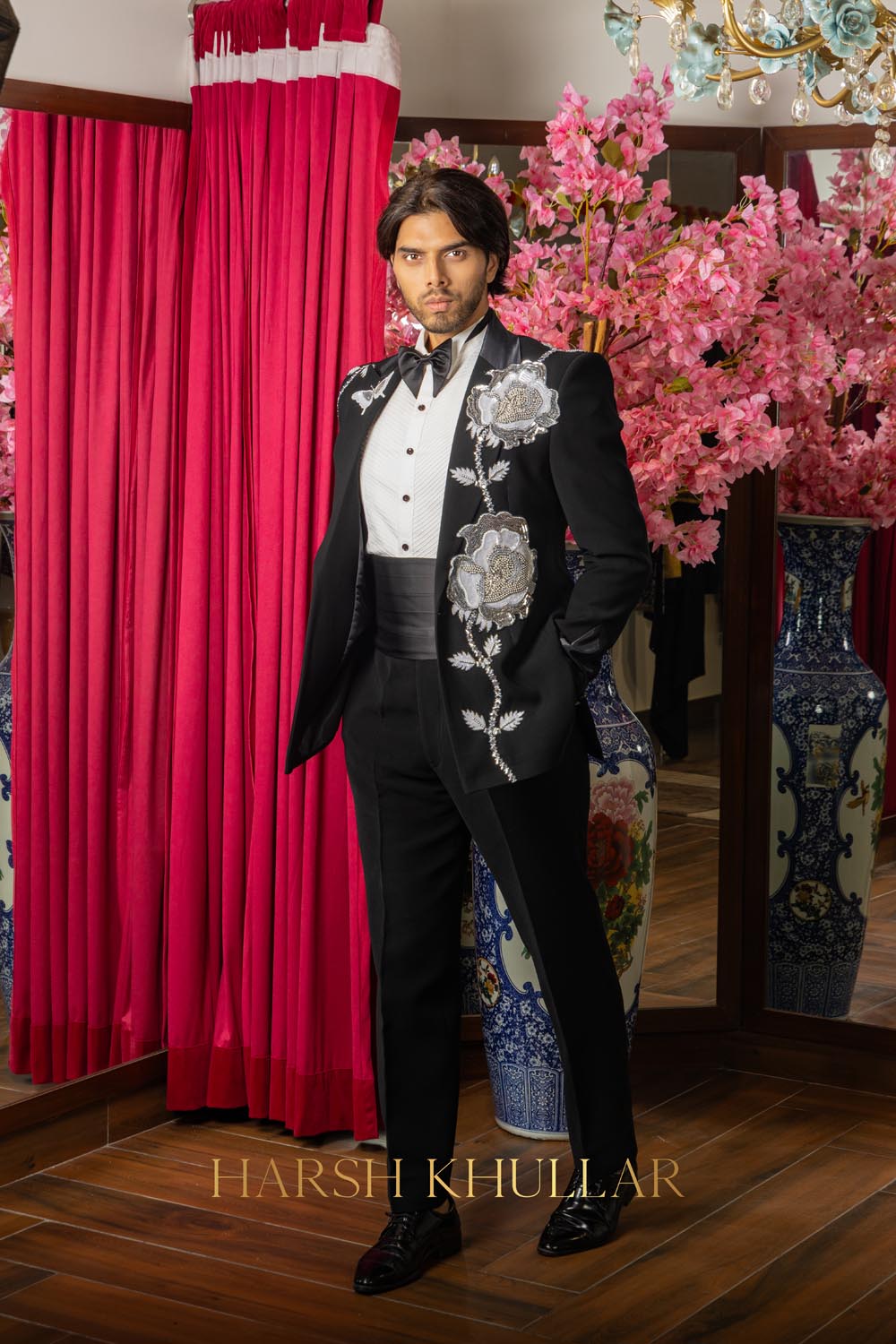 The Ishq-e-Gulaab Tuxedo Set