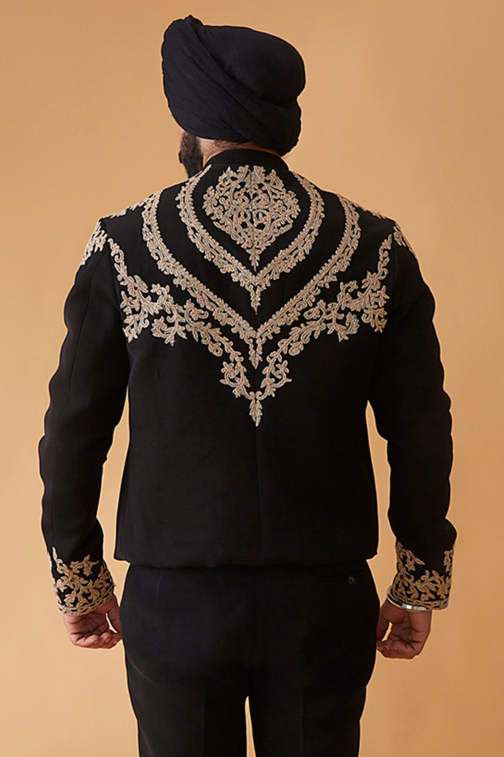 Ishq-e-chandani Bomber Jacket With Dori Work