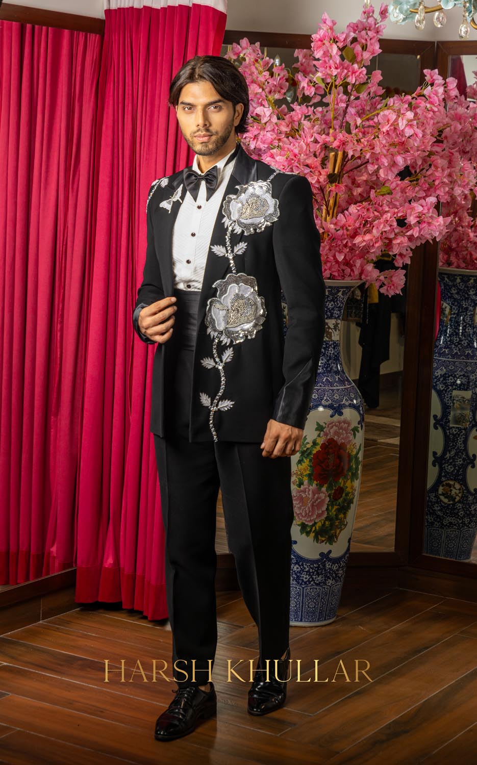 The Ishq-e-Gulaab Tuxedo Set